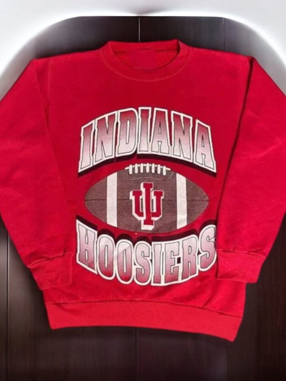 Vintage Style NCAA Indiana Hoosiers Football Sweatshirt, Indiana Hoosiers Shirt